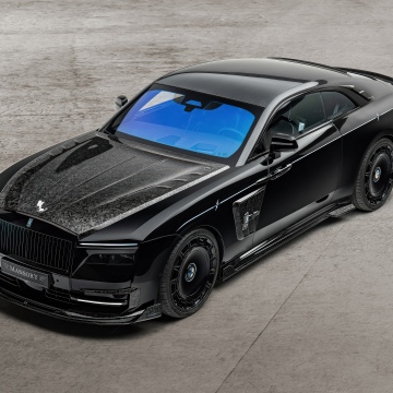 Mansory Equista, 5K, Rolls-Royce Spectre, Black cars