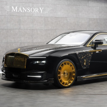 Mansory Equista LINEA D'ORO, 2025, Rolls-Royce Spectre, 5K