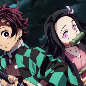 Nezuko Kamado, Tanjiro Kamado, Demon Slayer: Kimetsu no Yaiba