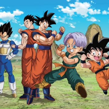 Dragon Ball, Generations, 5K, Character poster, Vegeta, Gohan, Goku, Trunks