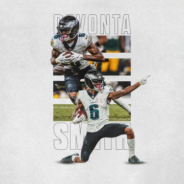 DeVonta Smith, Philadelphia Eagles, 8K