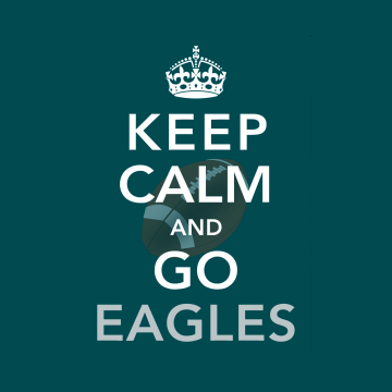 Keep Calm and Go Eagles, Philadelphia Eagles, 5K