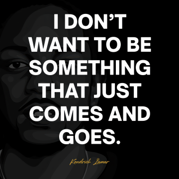 Kendrick Lamar quote, Dark aesthetic, Minimalist, 5K