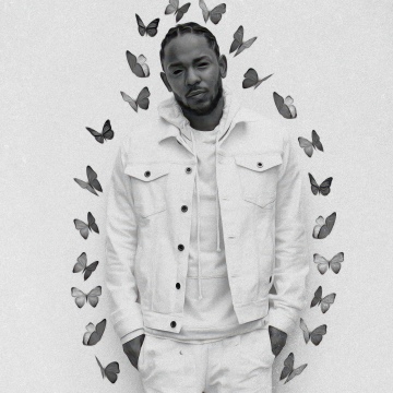 Kendrick Lamar, White aesthetic, Black and White