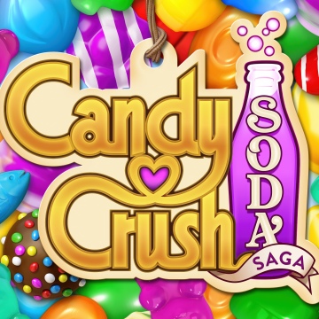 Candy Crush Soda Saga, Key Art, 5K, Game Art, Android games, iOS Games