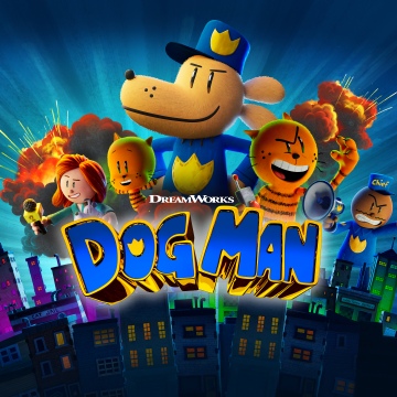 Dogman (2025), Movie poster, Animation movies, DreamWorks Animation
