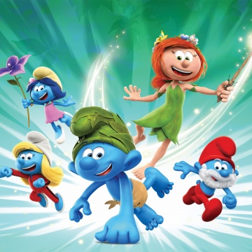 The Smurfs, TV series, Animated series, 5K, 8K, Cartoon