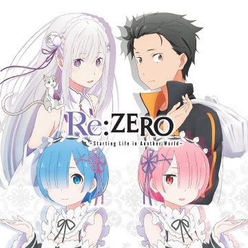 Re:Zero - Starting Life in Another World, Ram, Rem, Subaru Natsuki, Emilia (Re:Zero)