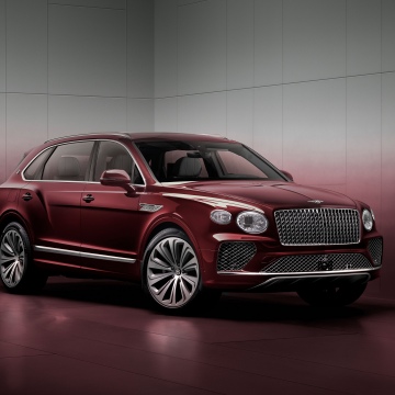 Mulliner, Bentley Bentayga EWB, 2025, 5K, 8K, Red aesthetic