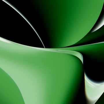 Dynamic Glass Abstract, 4K Wallpaper