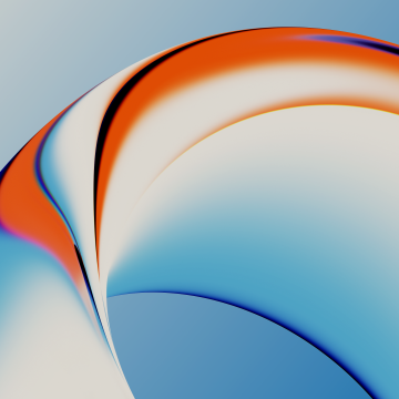 Dynamic Glass Abstract, 4K Wallpaper