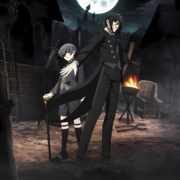 Sebastian Michaelis, Ciel Phantomhive, Kuroshitsuji (Black Butler)