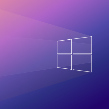 Windows 10, Gradient background, Aesthetic, 5K, Simple