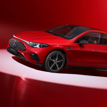 Mercedes-Benz CLA 300 L, 8K, 2025, 5K, Red background, Red cars