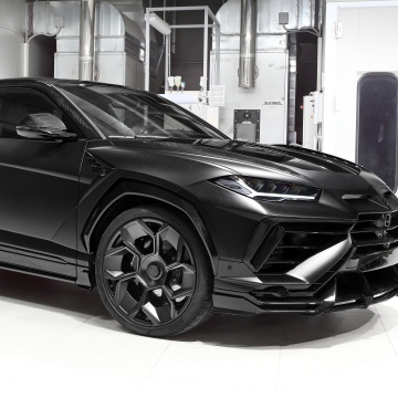 Lamborghini Urus R’Evo, 2025, Black cars, 5K, Carbon Fiber, Stealth Edition, TopCar Design
