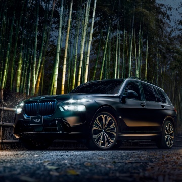 BMW X7 M60i xDrive Black, 2025, 5K, 8K, BMW X7, Luxury SUV, Black cars, Dark aesthetic