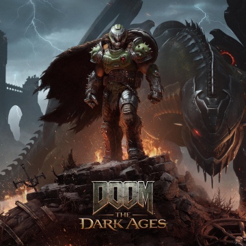 DOOM: The Dark Ages, Cover Art, Doom Slayer, 2025 Games