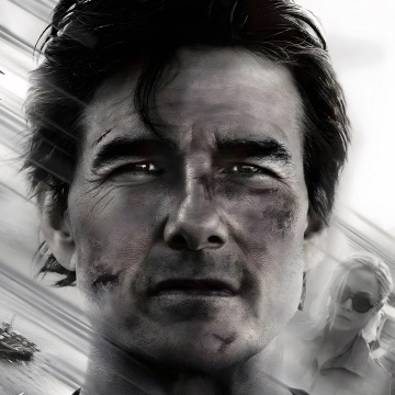 Mission: Impossible - The Final Reckoning, Key Art, Tom Cruise, 5K, 8K, Monochrome