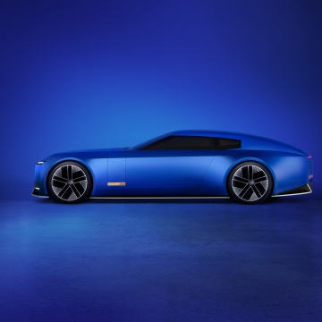 Jaguar Type 00, French Ultramarine, Concept cars, 5K, 8K, Blue aesthetic