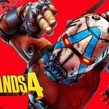 Borderlands 4, Key Art, Red background, 2025 Games