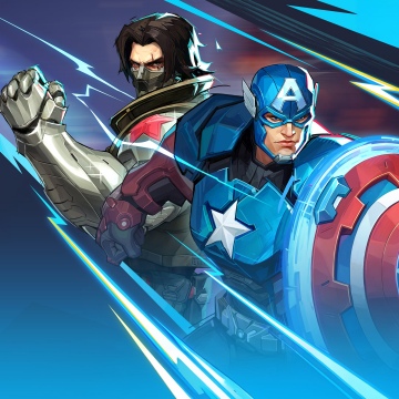 Captain America, Winter Soldier, Marvel Rivals