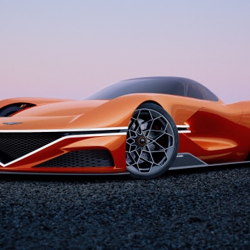 Genesis X Gran Racer Vision Gran Turismo Concept, Ultrawide, 5K, Gran Turismo 7