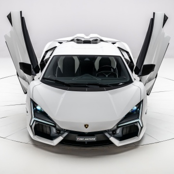 Lamborghini Revuelto, White aesthetic, White cars, 5K, 8K