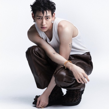 BamBam, White background, Thai singer