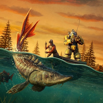 Fallout 76, Gone Fission, Fishing, 2025 Games, 5K