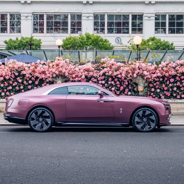 Rolls-Royce Spectre, Floral Art In Chelsea, 5K, 8K