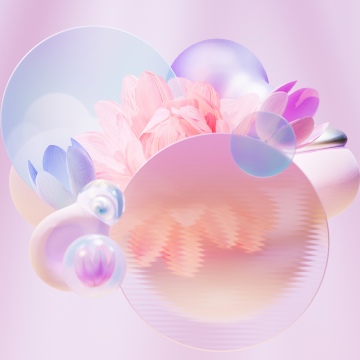 Pastel colors, Floral designs, Pastel pink, Pink background, Pastel gradient, Pink aesthetic, Translucent