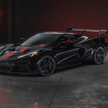 Chevrolet Corvette ZR1X, ZTK Performance Package, 2026, 5K, Dark aesthetic, Black cars