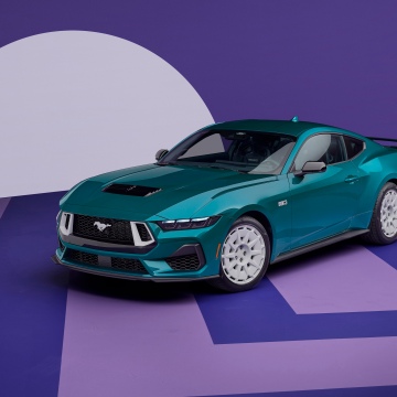 Ford Mustang GT FX Package, 2026, 5K, Sports cars, Purple aesthetic
