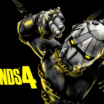 Borderlands 4, Deluxe Edition, AMOLED, 5K, 8K, Black background