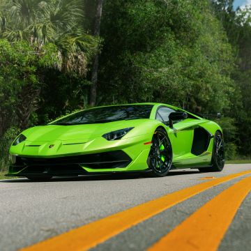 Lamborghini Aventador SVJ, 8K, 5K