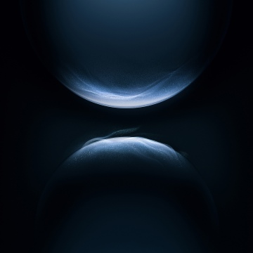 Huawei, Dark blue, Glowing particles, Flow, AMOLED, 5K, Dark background