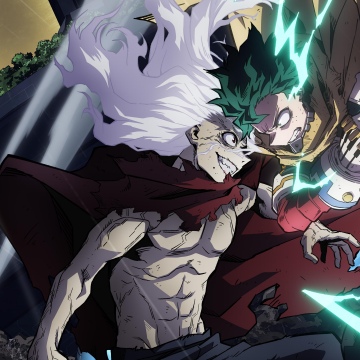 Izuku Midoriya vs Tomura Shigaraki, Season 7, My Hero Academia, Deku, Izuku Midoriya, Tomura Shigaraki, 2025 series