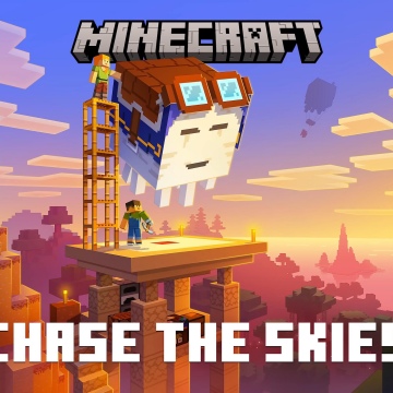 Minecraft Chase the Skies, Video Game, 2025 Games, Minecraft