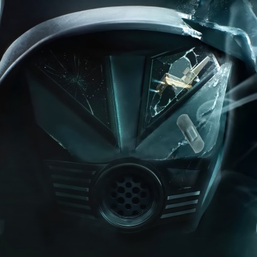 Spaceballs 2, Teaser, 2027 Movies, Star Wars, Darth Vader, Broken screen, 5K