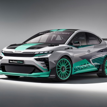 Skoda Enyaq RS Race, 2025, 5K, Concept cars, Electric Race Cars