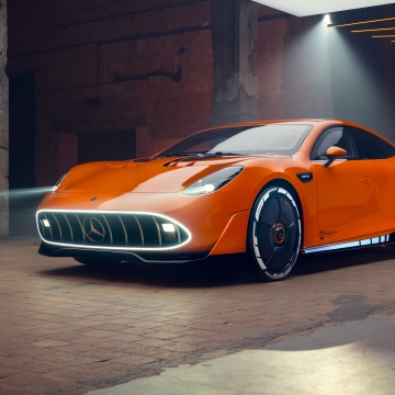 Concept AMG GT XX, 2025, 5K, Concept cars