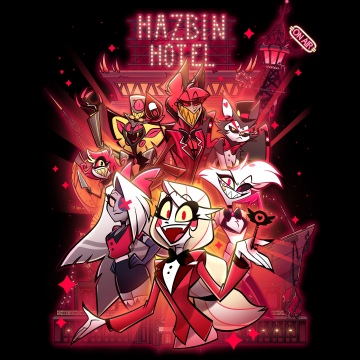 Hazbin Hotel, 8K, Season 2, Black background, 5K