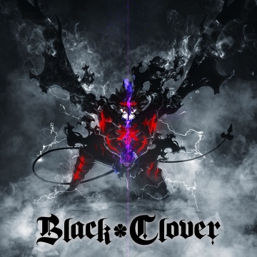 Black Asta, Black Clover, Season 2, Devil, Demonic, Lightning, Dark background, 5K