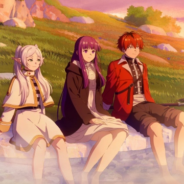 Frieren: Beyond Journey's End, Season 2, 2026 series, Anime series, 5K, Fern (Frieren), Stark