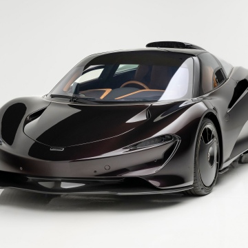 McLaren Speedtail, 2025, White background, Hybrid sports car