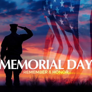 Memorial day, Soldier, Salute, American flag, Sunset, Patriotic, Honor
