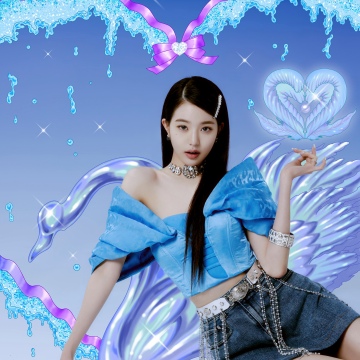 Jang Wonyoung - Love Dive, 5K, Vertical, K-pop idol