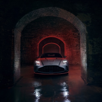 Aston Martin Vantage S, 8K, 2025, 5K, Dark background