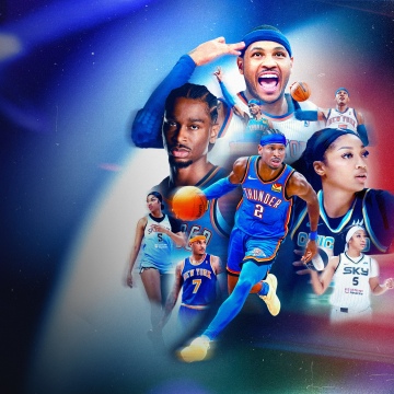 NBA 2K26, 2025 Games, Angel Reese, Carmelo Anthony, Shai Gilgeous-Alexander
