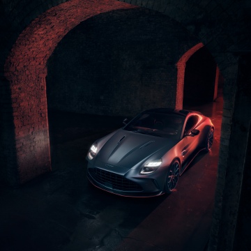Aston Martin Vantage S, 2025, 5K, 8K, Dark aesthetic
